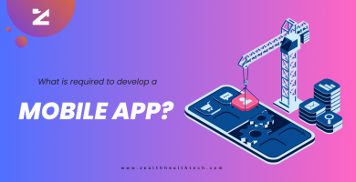 What is required to develop a mobile app?
